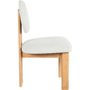 Meridian Napa Cream Dining Chair IMAGE 5