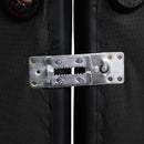 Meridian Cube Black Vegan Leather Modular Sectional IMAGE 6