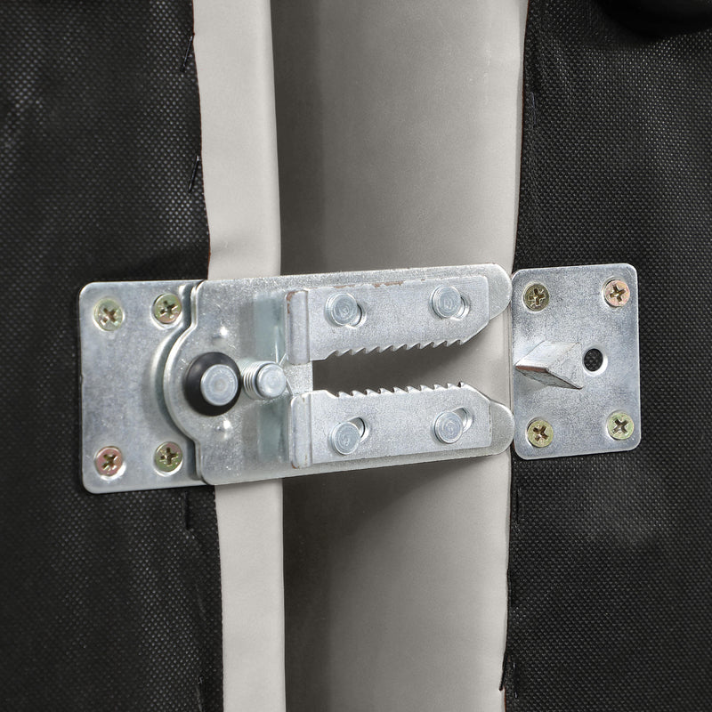 Meridian Cube Cream Vegan Leather Modular Sofa IMAGE 6