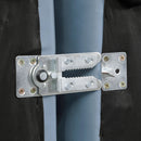 Meridian Cube Light Blue Vegan Leather Modular Sectional IMAGE 6