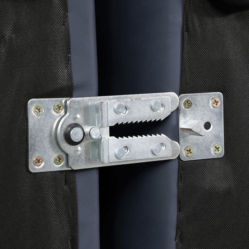 Meridian Cube Navy Blue Vegan Leather Modular Sectional IMAGE 7