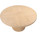 Meridian Belinda Natural Oak Veneer Dining Table IMAGE 4