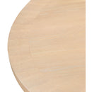 Meridian Belinda Natural Oak Veneer Dining Table IMAGE 5