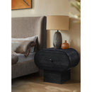 Meridian Harlow Black Night Stand IMAGE 2