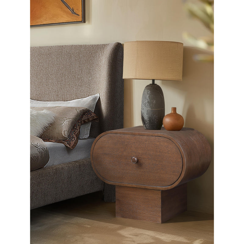 Meridian Harlow Brown Night Stand IMAGE 2