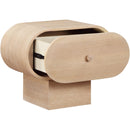 Meridian Harlow Natural Night Stand IMAGE 3