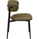 Meridian Lupita Olive Vegan Leather Dining Chair IMAGE 5