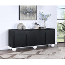 Meridian Cardiff Black Sideboard/Buffet IMAGE 2