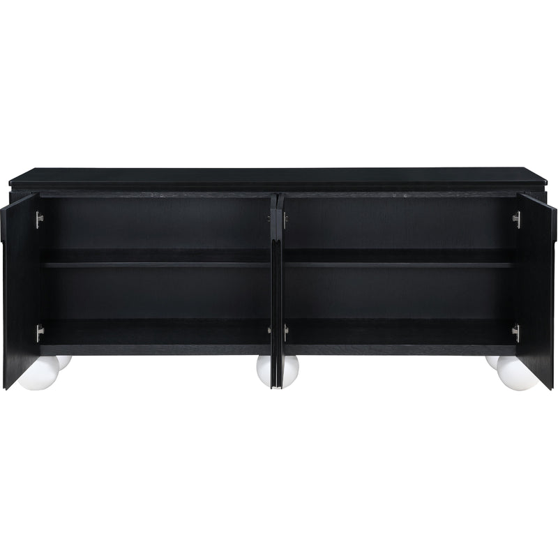 Meridian Cardiff Black Sideboard/Buffet IMAGE 4