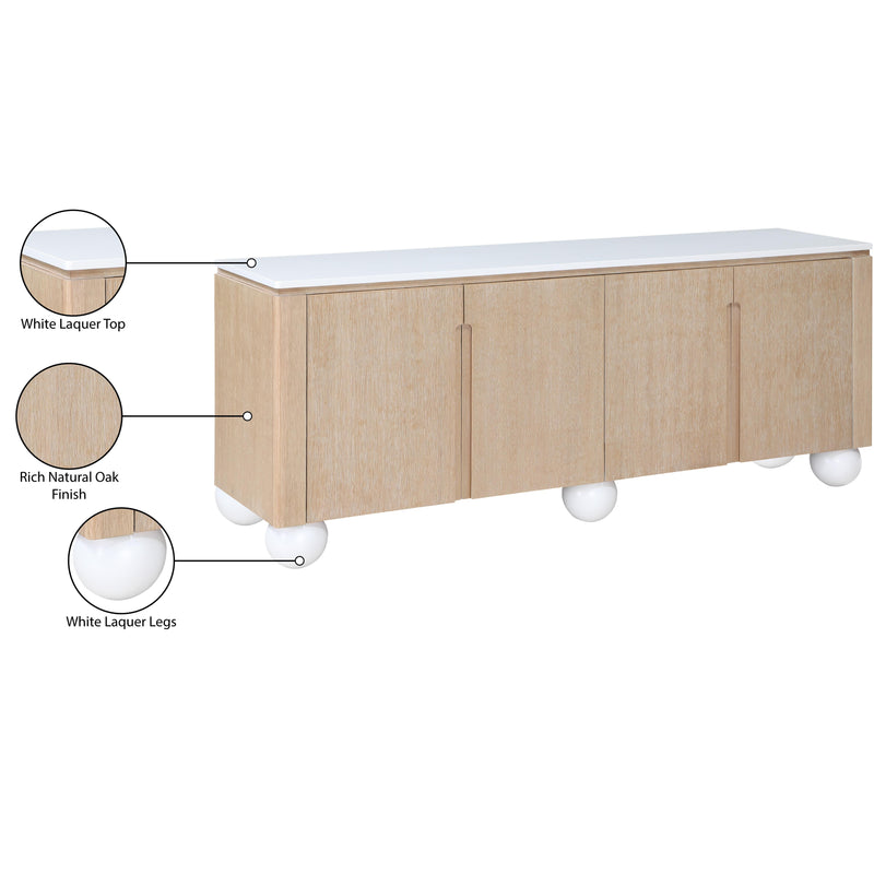Meridian Cardiff Natural Sideboard/Buffet IMAGE 11