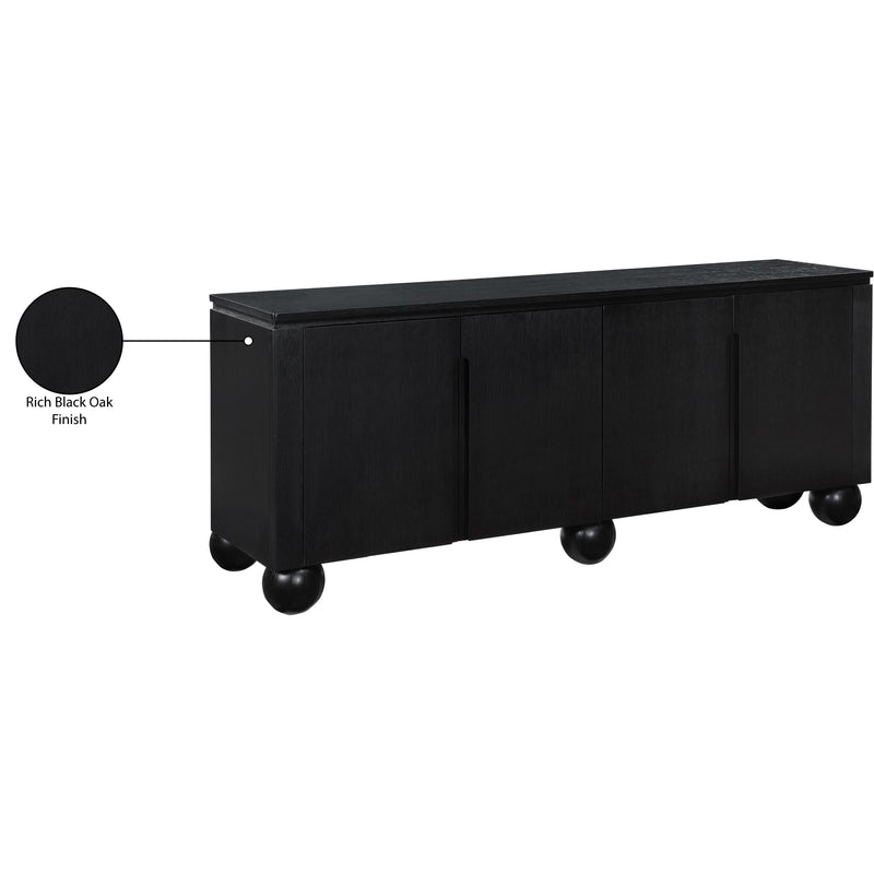 Meridian Cardiff Black Sideboard/Buffet IMAGE 11