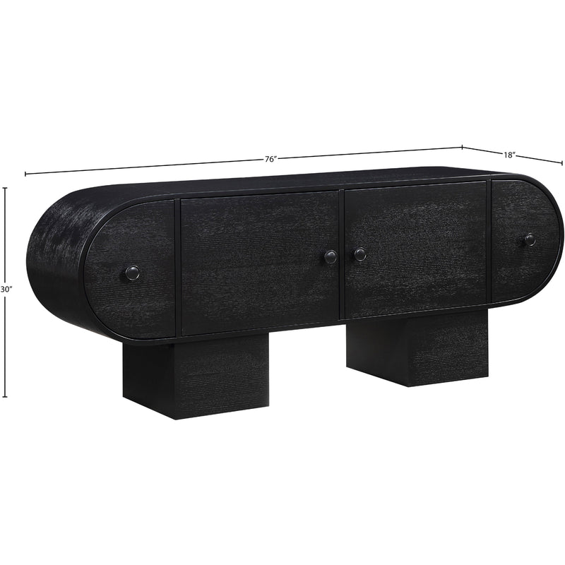 Meridian Harlow Black Sideboard/Buffet IMAGE 12