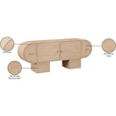 Meridian Harlow Natural Sideboard/Buffet IMAGE 11