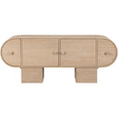 Meridian Harlow Natural Sideboard/Buffet IMAGE 4