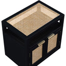 Meridian Cole Black Night Stand IMAGE 11