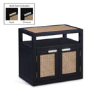 Meridian Cole Black Night Stand IMAGE 2