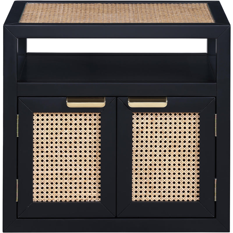 Meridian Cole Black Night Stand IMAGE 4