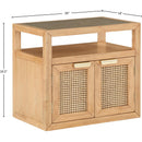 Meridian Cole Natural Night Stand IMAGE 14