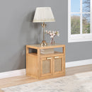 Meridian Cole Natural Night Stand IMAGE 3