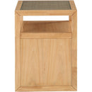 Meridian Cole Natural Night Stand IMAGE 6