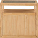 Meridian Cole Natural Night Stand IMAGE 9
