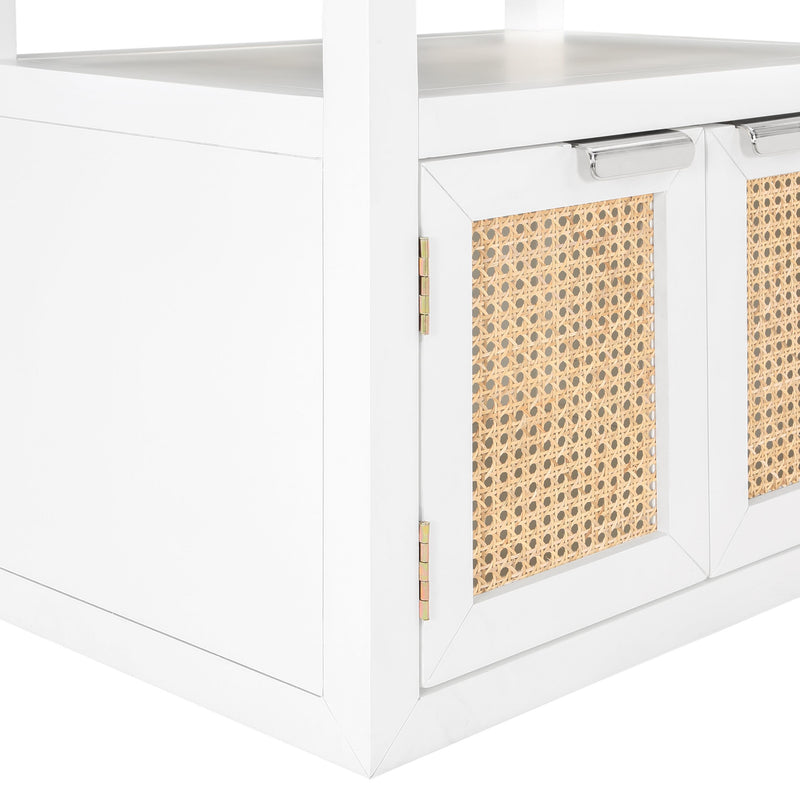 Meridian Cole White Night Stand IMAGE 11