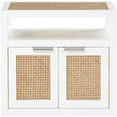 Meridian Cole White Night Stand IMAGE 5