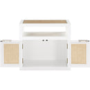 Meridian Cole White Night Stand IMAGE 8