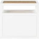 Meridian Cole White Night Stand IMAGE 9