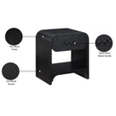 Meridian Hayes Black Night Stand / Side Table IMAGE 10