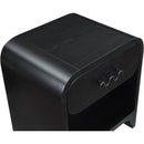 Meridian Hayes Black Night Stand / Side Table IMAGE 8