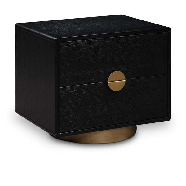 Meridian Wade Black Night Stand / Side Table IMAGE 1