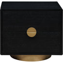 Meridian Wade Black Night Stand / Side Table IMAGE 3