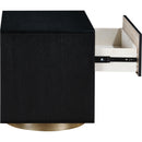 Meridian Wade Black Night Stand / Side Table IMAGE 5