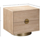 Meridian Wade Natural Night Stand / Side Table IMAGE 11