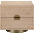 Meridian Wade Natural Night Stand / Side Table IMAGE 3