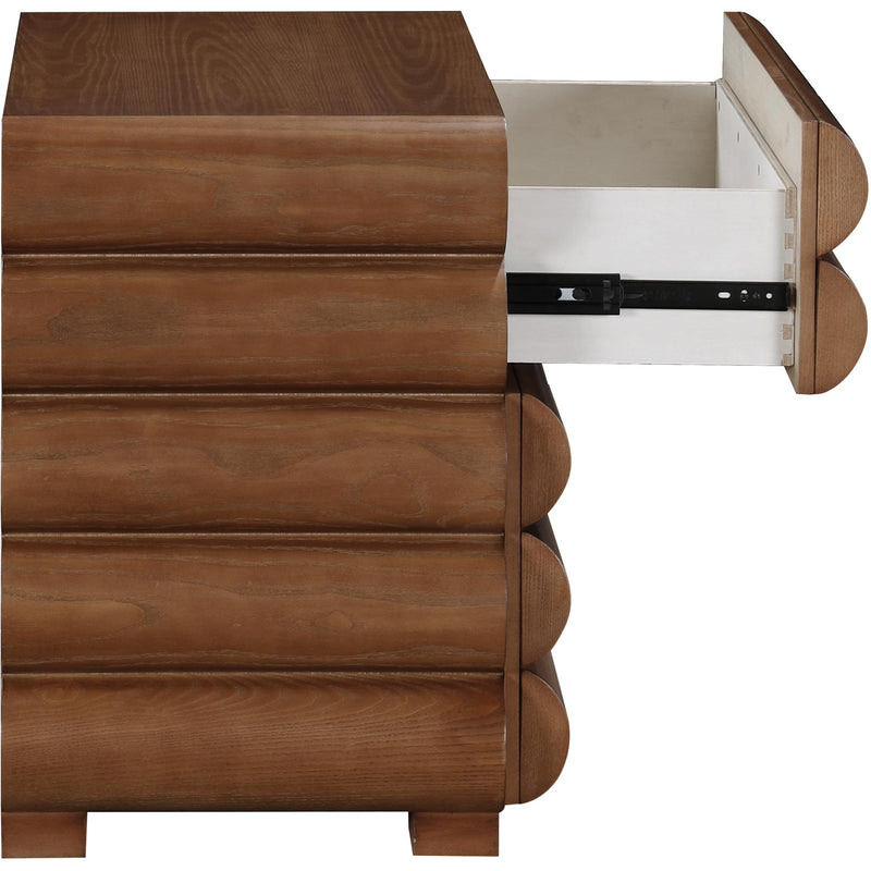 Meridian Maverick Walnut Night Stand / Side Table IMAGE 5