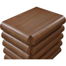 Meridian Maverick Walnut Night Stand / Side Table IMAGE 7