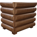 Meridian Maverick Walnut Night Stand / Side Table IMAGE 8