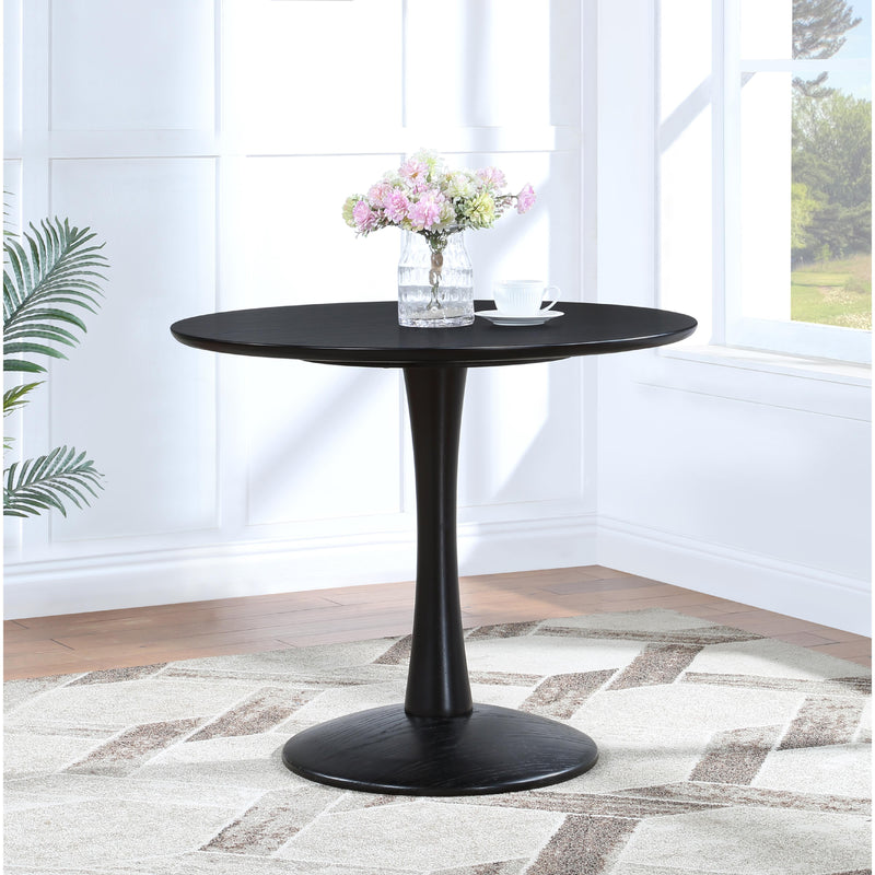 Meridian Holly Black Dining Table IMAGE 2
