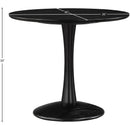 Meridian Holly Black Dining Table IMAGE 7