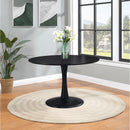 Meridian Holly Black Dining Table IMAGE 2