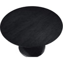 Meridian Holly Black Dining Table IMAGE 4