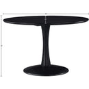 Meridian Holly Black Dining Table IMAGE 7