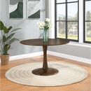 Meridian Holly Brown Dining Table IMAGE 2