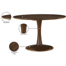 Meridian Holly Brown Dining Table IMAGE 6