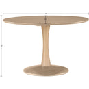 Meridian Holly Natural Oak Dining Table IMAGE 7