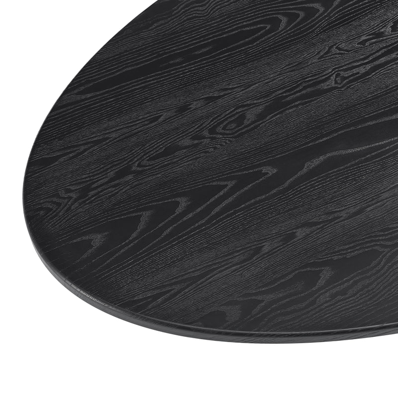 Meridian Moriah Black Dining Table IMAGE 5