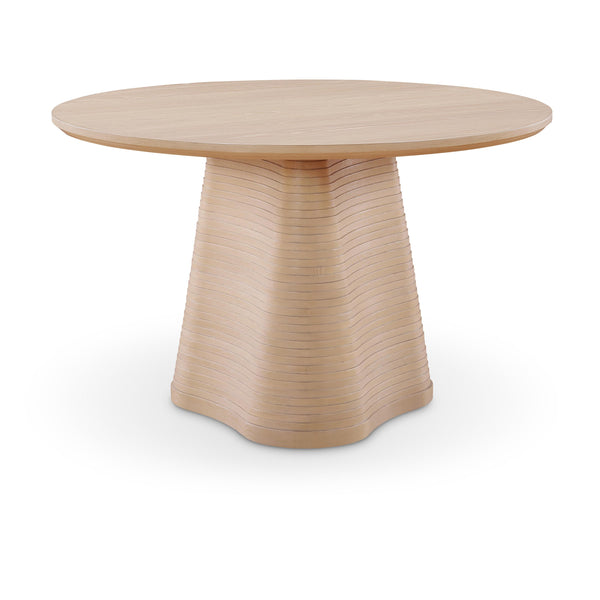 Meridian Bernada Natural Dining Table IMAGE 1