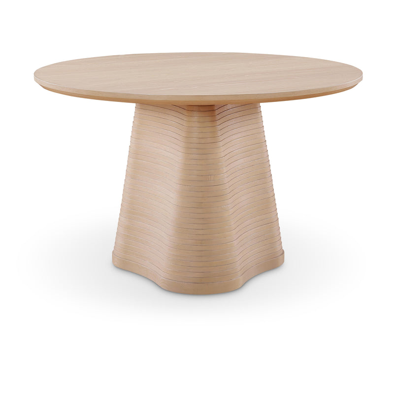 Meridian Bernada Natural Dining Table IMAGE 1